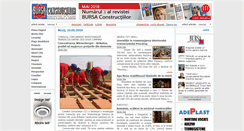 Desktop Screenshot of constructiibursa.ro